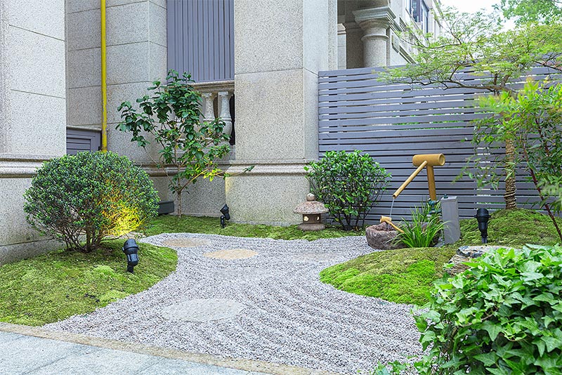 日式別墅庭院實欣賞