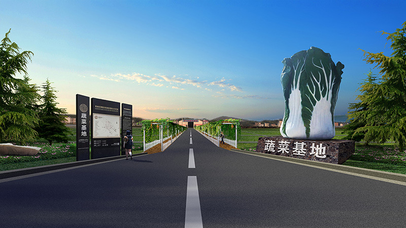 工廠大門綠化設(shè)計