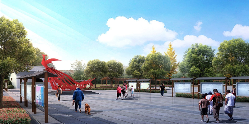 公園小廣場景觀設(shè)計(jì)圖
